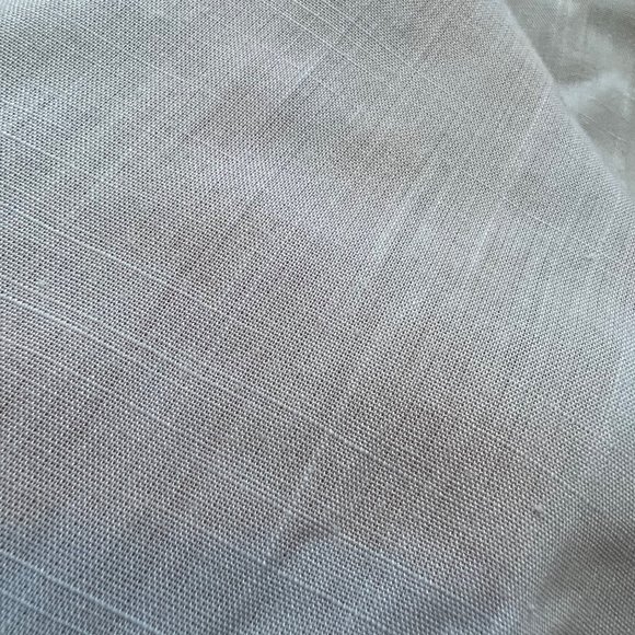 Vintage Semi Sheer Pastel Blue Floral Embroidered Blouse - Picture 5 of 6